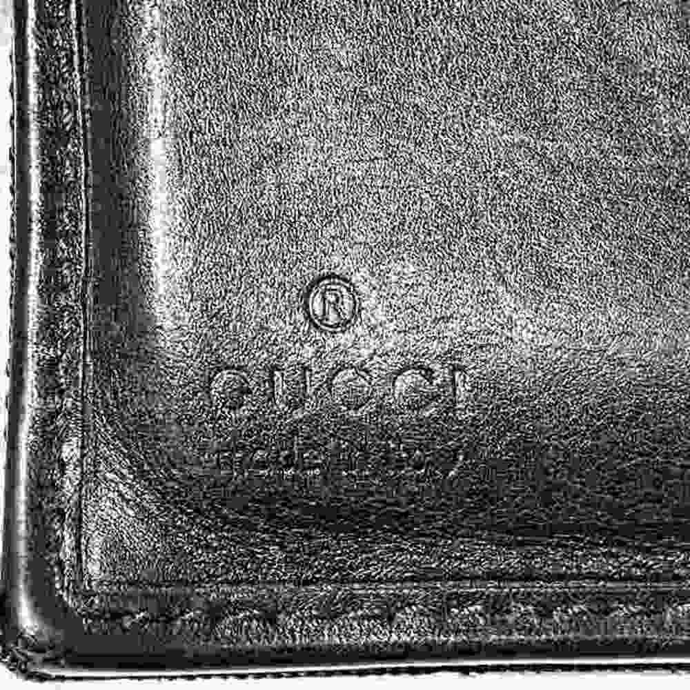 Gucci Gucci Canvas Leather Compact Wallet 124708 Canvas Short Wallet 124708 - Picture 4 of 9